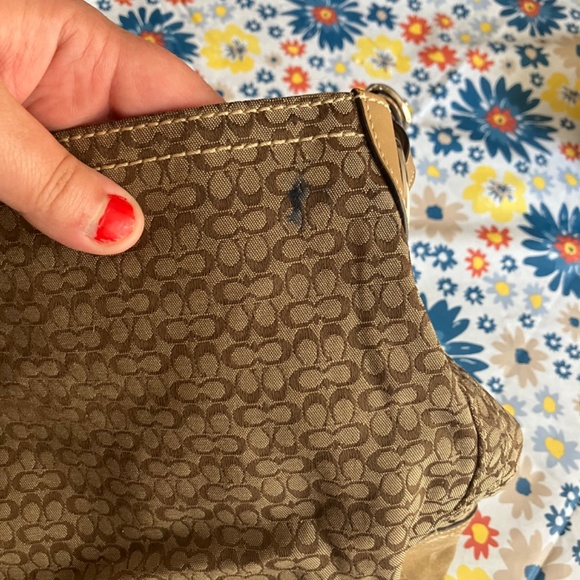 Vintage tan coach bag - Picture 5 of 7